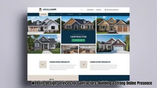 Web design for contractors