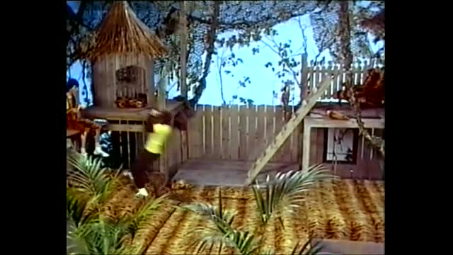 Tecknat Barn Svenska:Videotajm Med Trazan och Banarne (1982) VHSRIPPEN (Svenska) Banarneshostaren (4D)