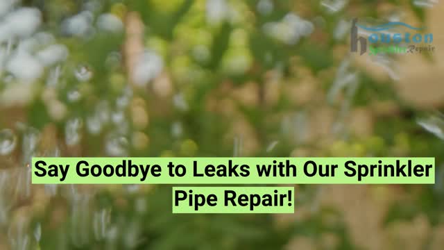 Houston Sprinkler Repair