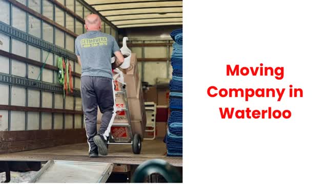  Get Movers | Moving Company in Waterloo, ON | N2L 5J3
