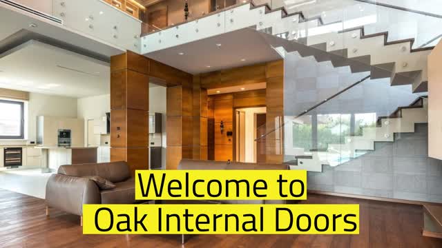 Oak Internal Doors - Solid Oak Wood, Fire Rated - UK Oak Doors