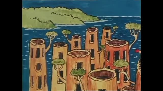 Tecknat Barn Svenska:Barna Hedenhös Upptäcker Amerika (1973) VHSRIPPEN (Svenska) Hela Filmen (3D)