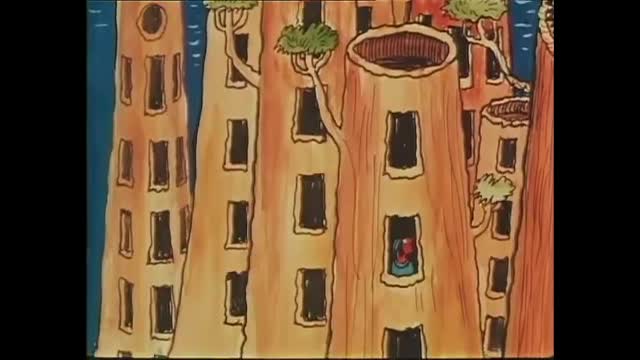 Tecknat Barn Svenska:Barna Hedenhös Upptäcker Amerika (1973) VHSRIPPEN (Svenska) Hela Filmen (4D)