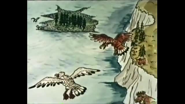 Tecknat Barn Svenska:Barna Hedenhös Upptäcker Amerika (1962) VHSRIPPEN (Svenska) TV Serie (3D)