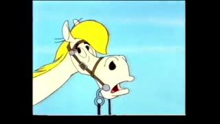 Tecknat Barn Svenska:Lucky Luke - Det stora äventyret (1983) VHSRIPPEN (Svenska) Hela Filmen