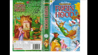 Tecknat Barn Svenska:Robin Hood (1973 Disney Videos AB) VHSRIPPEN (Svenska) Trailer (4K)