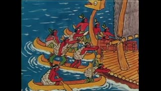 Tecknat Barn Svenska:Barna Hedenhös Upptäcker Amerika (1973) VHSRIPPEN (Svenska) Hela Filmen (4K)