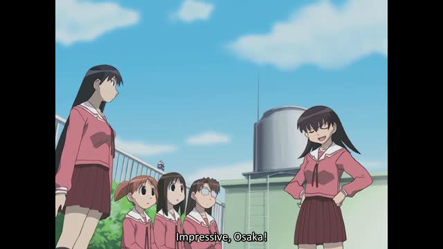 Azumanga Daioh Episode 19 Subbed - One Spring Night (HQ)