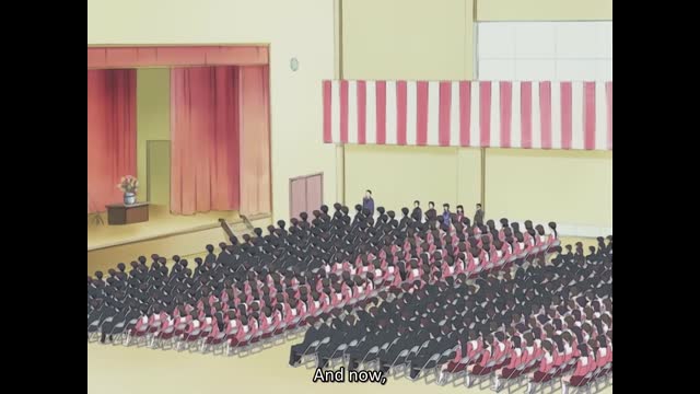 Azumanga Daioh Episode 26 Subbed - End Graduation Ceremony (HQ)