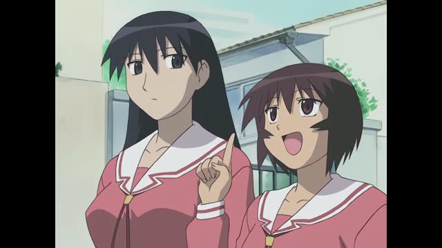 Azumanga Daioh Episode 11 Subbed - Kagura and Sakaki (HQ)