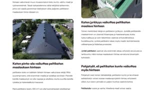 Peltikaton maalaus hinta