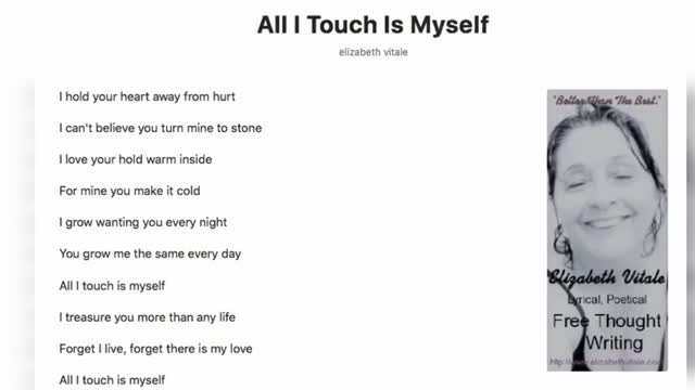 All I Touch Is Myself