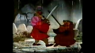 Tecknat Barn Svenska:Robin Hood (1973) VHSRIPPEN (Ryska) Hela Filmen (4D)