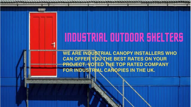 Custom industrial canopy designs