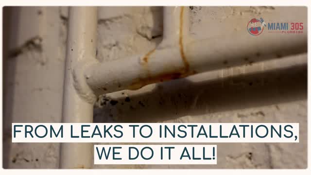 Plumber in Kendall, FL  (305) 833-3404