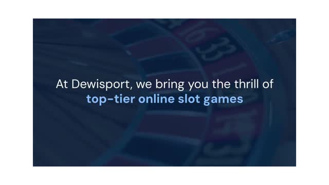 DewiSport Trusted Real Money Online Slot Gambling