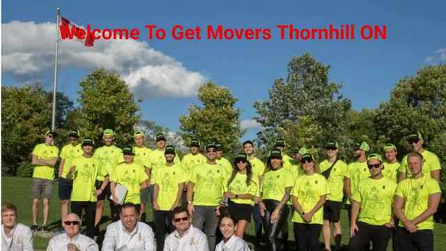 Get Movers -  Certified Moving Company in Thornhill, ON