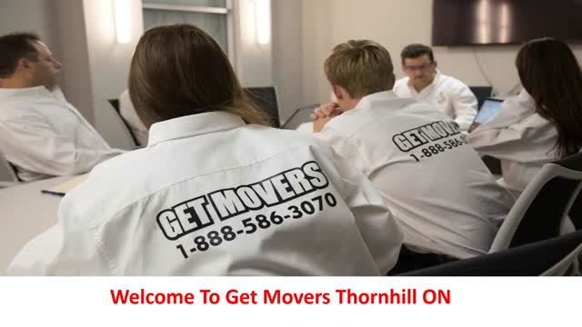 Get Movers - Local Moving Company in Thornhill, ON