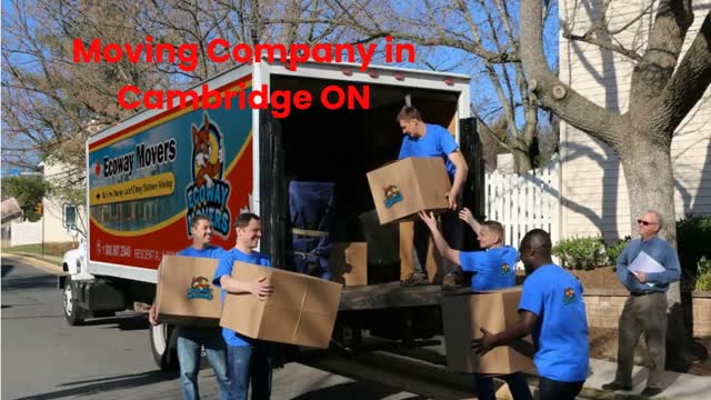 Ecoway Movers : Top-Rated Moving Company in Cambridge, ON