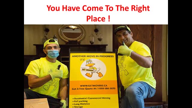 Get Movers : Top-Rated Moving Company in Barrie, ON