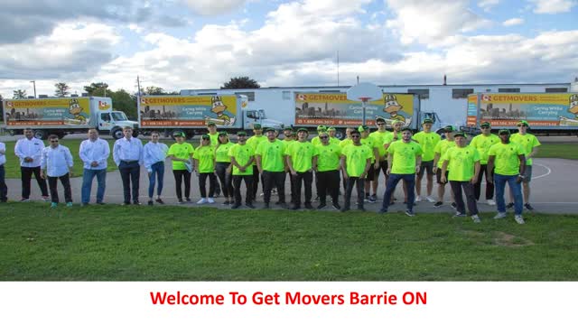 Get Movers - Your Local Mover in Barrie, ON