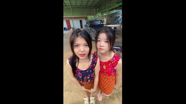 Two Cute Thai Girls