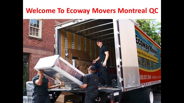 Ecoway Movers : #1 Movers in Montreal, QC | 888–586–3070