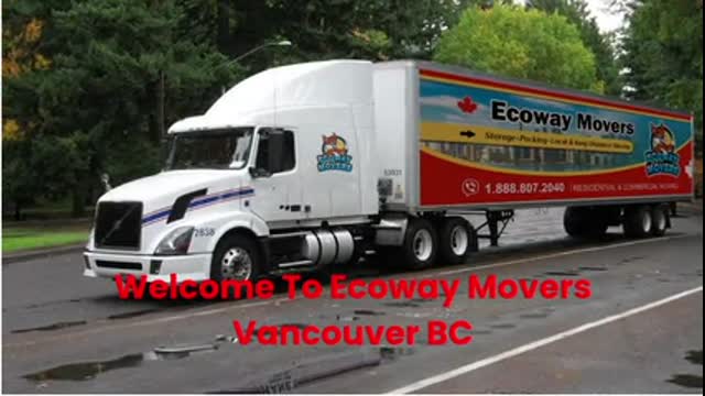 Ecoway Movers | Moving Company in Vancouver, BC | 604–800–7546