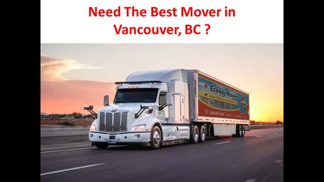 Ecoway Movers : #1 Mover in Vancouver, BC