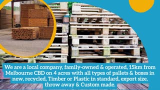 Pallet Manufacturers &amp; Suppliers Melbourne  Westend Pallets