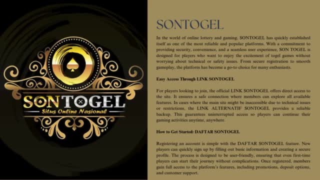 LINK SONTOGEL