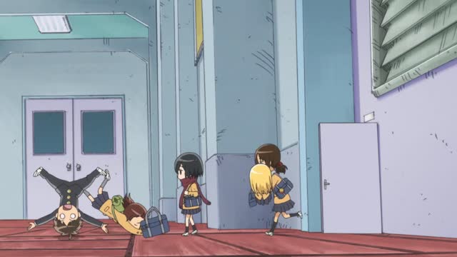 진격! 거인 중학교 1화 입학! 거인중학교