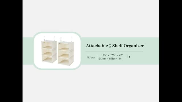 We think storage Hanging Closet Organization, Optimize Your Vertical Space