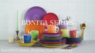 Create a colorful life with vancasso dinnerware sets