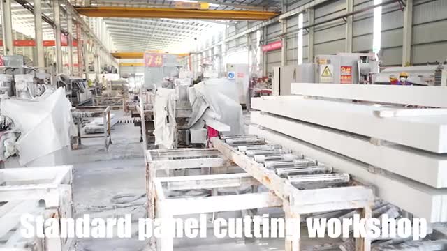 Cutting and completed panels