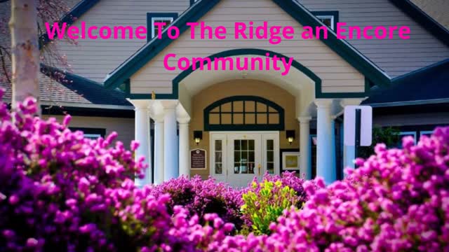 The Ridge an Encore Community - Respite Care For Seniors in Silverdale, WA