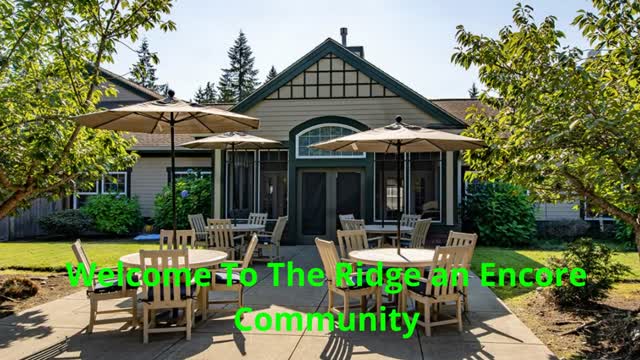 The Ridge an Encore Community - End of Life Care in Silverdale, WA