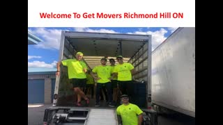 Get Movers : #1 Moving Company in Richmond Hill, ON | 647-945-6708