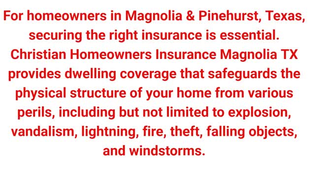 Christian Insurance Agency LLC - Local Homeowners Insurance in Magnolia, TX