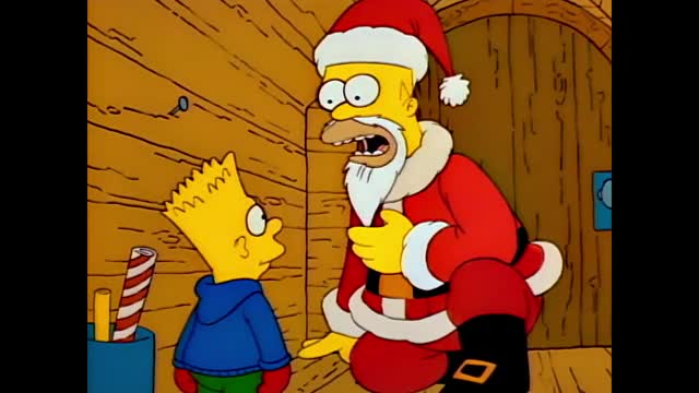 Bart and homer moment