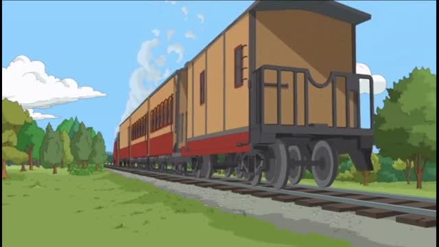 kids rob the train clips