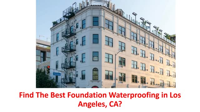 American Builders - Affordable Foundation Waterproofing in Los Angeles, CA