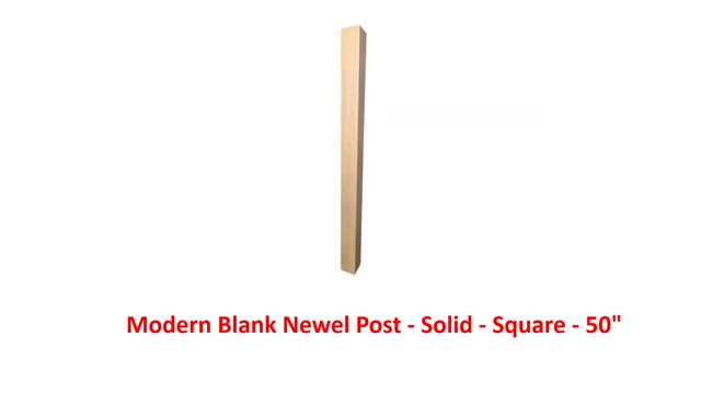 The Stair Source - Durable Wood Newel Posts