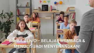 Bimba Genio Play Guidance for learning and reading, writing and arithmetic for Indonesian children