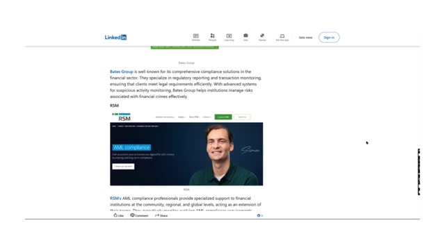 Top AML Consulting Firms