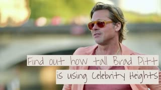 Brad Pitt Height   How tall is Brad Pitt CelebrityHeights.com
