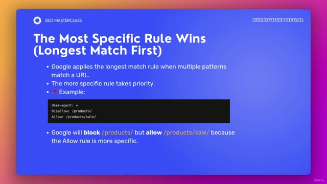 SEO1_5_3 -Robots.txt – Controlling What Gets Crawled
