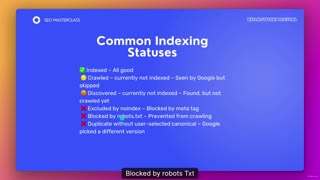 SEO1_2_6 -Index Coverage Report – What’s Indexed and What’s Not
