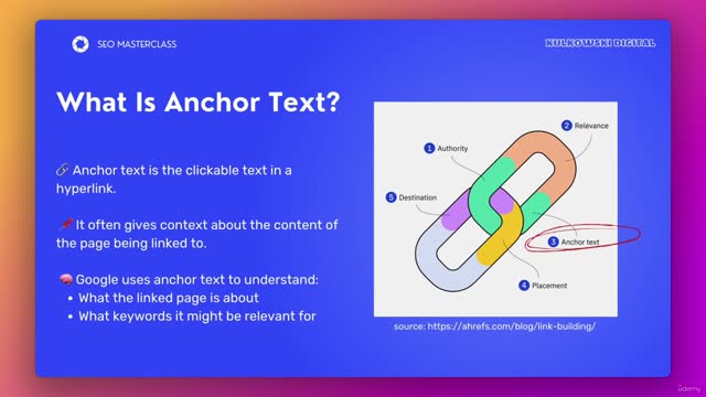 SEO1_7_3 -WMaGB 3 - Link Anchor Text – What It Says Matters