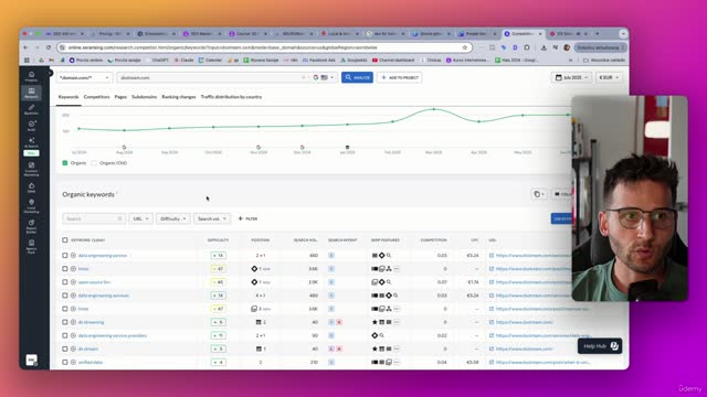 SEO1_3_8 -Live Demo Keyword Analysis + Mapping in Real Time